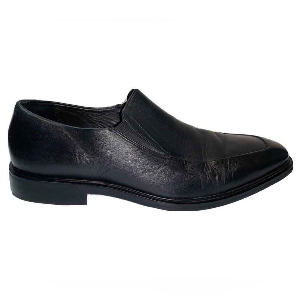 Cole‎ Haan Air Jackson Black Leather Slip On Loafer Shoes Men Size 9